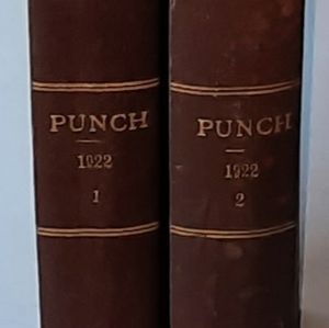 1922 Punch or The London Charivari Set